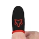 Напальчники Sarafox v1 Carbon Wasp Feelers игровые от пота для пабга игры на телефоне пубг pubg mobile 2 шт Черный с красным - изображение 5