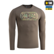 Футболка довгий рукав M-Tac Logo Dark Olive 3XL 80067048-3XL - зображення 3