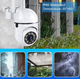 Беспроводная IP-камера 2.4G PTZ WIFI 2K IP Camera V360 с удаленным доступом + блок питания White - изображение 4
