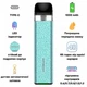 Багаторазова електронна сигарета POD система Vaporesso XROS 3 Mini Kit Aqua Green - зображення 2