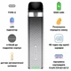 Многоразовая электронная сигарета POD система Vaporesso XROS 3 Mini Kit Icy Silver - изображение 2