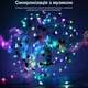 Розумна Smart гірлянда, управління з пульта і смартфона iDeal LED String 10м USB (1101) - зображення 3
