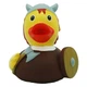 Стильна тематична гумова качечка FunnyDucks "Вікінг" L1855 - зображення 2