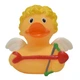 Стильная тематическая резиновая уточка FunnyDucks "Купидон" L1895 - изображение 2