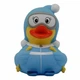 Стильная тематическая резиновая уточка FunnyDucks "Лыжница" L1636 - изображение 1