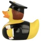 Стильная тематическая резиновая уточка FunnyDucks "Выпускник" L1887 - изображение 4