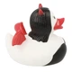 Стильна тематична гумова качечка FunnyDucks "Дьяволица" L1908 - зображення 2