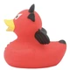 Стильная тематическая резиновая уточка FunnyDucks "Чёрт" L1829 - изображение 4