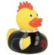 Стильна тематична гумова качечка FunnyDucks "Панк" L1878 - зображення 1