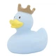 Стильная тематическая резиновая уточка FunnyDucks "Голубая в короне" L1927 - изображение 6