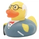 Стильна тематична гумова качечка FunnyDucks "Дідусь" L1901 - зображення 6