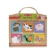 Дерев'яні пазли парні "Друзі ферми" Melissa & Doug 12 елементів MD31363 - зображення 3