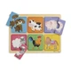 Дерев'яні пазли парні "Друзі ферми" Melissa & Doug 12 елементів MD31363 - зображення 5