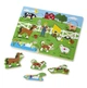 Звуковой пазл для малышей Melissa&Doug" Ферма старого Макдональдса" деревянные элементы - изображение 1