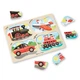 Дерев'яні пазли 4 в 1 "Транспорт" Melissa & Doug 4 пазли по 4 елементи MD9865 - зображення 1