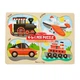 Дерев'яні пазли 4 в 1 "Транспорт" Melissa & Doug 4 пазли по 4 елементи MD9865 - зображення 4