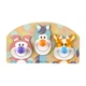 Пазл - вкладиш дерев'яний для малюків "Тварини ферми" Melissa & Doug 3 елементи MD13440 - зображення 1