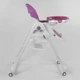 Стульчик для кормления Toti Eco W-62005 экокожа малиновый - изображение 3