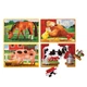 Деревянный пазл 4 в 1 Melissa&Doug "Животные на ферме" 12х4 элементов 15х20 см MD13793 - изображение 5