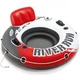 Надувное одноместное круг-кресло для плавания Intex River Run сетчатое дно 135х135 см 56825 - изображение 1
