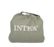 Велюровый надувной матрас Intex Junior детский одноместный 157x88x18 см для сна и отдыха желтый 66803Yellow - изображение 4