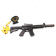Игрушечный автомат Golden Gun М-16 на мягких поролоновых пулях с мишенью 910 - изображение 4