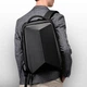 Функциональный городской рюкзак для ноутбука 17" на 2 отделения Fenruien Spine Black Honeycomb 5132 - изображение 3