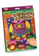 Раскраска глиттером по номерам Danko Toys Сова РГН-02-03 - изображение 1
