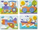 Перші дерев'яні пазли 4 в 1 Melissa&Doug "Транспорт" MD30133 - зображення 1