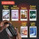 Набір Fujifilm INSTAX MINI 99 Black чорна фотокамера миттєвого друку / картриджі 20 фото / фотоальбом / чохол чорний / ремінець / подарункове пакування - зображення 12
