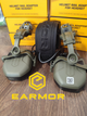 Тактичні навушники Earmor M300T з Bluetooth 5.4 + кріплення чебурашки Olive - зображення 3