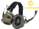 Активные наушники EARMOR M32 MOD3 с креплением + EARMOR PTT M51 для раций Motorola DP 4400 DP 4600 DP 4800 - изображение 5