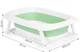Ванночка для младенцев EcoToys Care Green с матрасиком (HA-B31 GREEN) - изображение 6