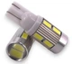 Світлодіодна лампа Т10 W5W 10SMD 5630 з лінзою Autoexpect 12V Білий (10861) - зображення 3