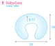 Подушка Sonex BabyCare для беременных и кормления 58x54х17 см Бежевая (SO102144) - изображение 4