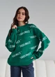 Кофта жіноча Staff feelings green oversize ML - зображення 5