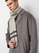 Шарф мужской GANT Merino Wool Striped Woven Scarf 9920228-93 One Size Серый (7325707754869) - изображение 2