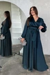 Платье Jadone Fashion Шико 3XL зеленое - изображение 7
