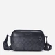 Сумка кросс-боди через плечо мужская из натуральной кожи Coach Graham Crossbody In Signature Canvas BG-COA-1 Черная (195031244568) - изображение 1