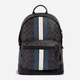 Рюкзак из натуральной кожи 23л вмещает формат А4 Coach West Backpack in Signature Canvas 1001 Черный с синим (193971865898) - изображение 1