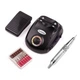 Фрезер для маникюра и педикюра Nail Polisher DM-208, 65 Вт 45000 об/мин (фрезер для аппаратного маникюра) черный + Масло-карандаш для кутикулы O.P.I - изображение 2