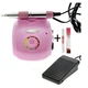 Фрезер для маникюра и педикюра Nail Master ZS-603 65 Вт 45 000 об/мин Розовый (аппарат для маникюра и педикюра) + Масло-карандаш для кутикулы O.P.I - изображение 1
