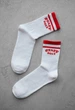Носки Staff 2013 white & red 40-45 (WQ0687) - зображення 1