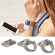 Портативний ЗП Charging Soft Case for Apple Watch 49mm 1200 mAh Moon White - зображення 3