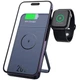 Портативний ЗП Power Bank JJT-MP01 2in1 20W з БЗП+iWatch 10000 mAh Black - зображення 1