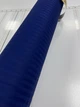Постельное белье с резинкой DARK BLUE, сатин страйп LUX Двухспальный размер, наволочки 70/70 - изображение 2