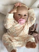 Силіконова Колекційна Лялька Реборн Немовля Новонароджена Дівчинка Пупс Саллі (Вінілова Лялька) Reborn 45 см - зображення 4