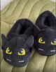 Тапочки-кігурумі М'які Жіночі Kigurumi Беззубик Домашні Плюшеві Тканинні Чорний 35-42 (W313206) - зображення 5