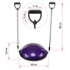 Балансировочная платформа полусфера BOSU с эспандерами Zelart (BS-1590) Фиолетовый - изображение 15