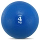 Слэмбол мяч набивной для кроссфита и фитнеса Slam Ball Record (FI-5165-4) 4кг Синий - изображение 1